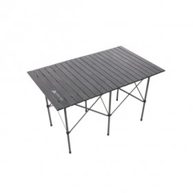 Ozark Trail Roll Top Camping Table,Gray,27" x 46" x 27"