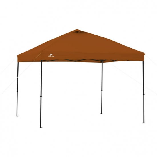 Ozark Trail 10\'x 10\'Brown Instant Outdoor Canopy with UV Protection