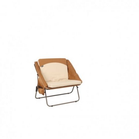 Ozark Trail Camping Chair,Brown and Beige,Adult