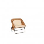 Ozark Trail Camping Chair,Brown and Beige,Adult
