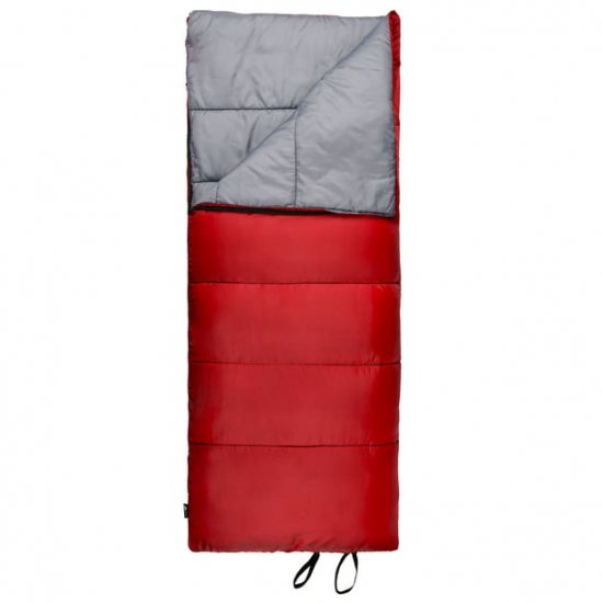 Ozark Trail 50-Degree Warm Weather Red Sleeping Bag,33\"x75\"