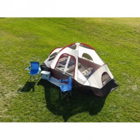 Ozark Trail 8-Person Modified Dome Tent,with Rear Window