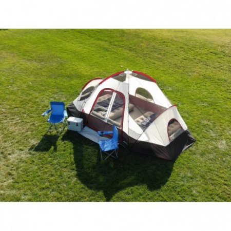 Ozark Trail 8-Person Modified Dome Tent,with Rear Window