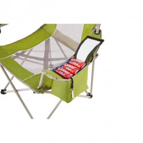 Ozark Trail Oversized Mesh Cooler Chair,Basil Leaf/Taupe