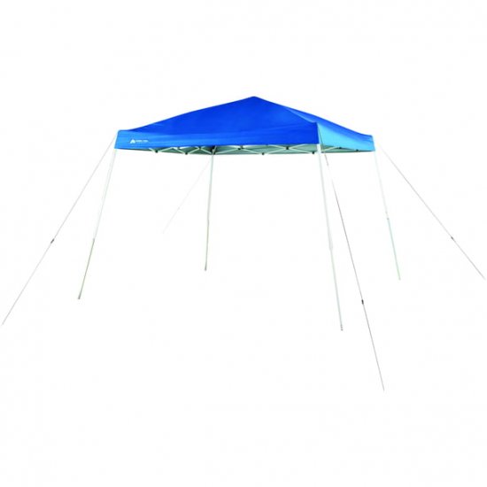 Ozark Trail 10\'x 10\'Instant Slant Leg Canopy,Outdoor canopy,Blue