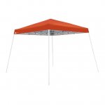 Ozark Trail 10'x 10'Instant Slant Leg Canopy,Orange,outdoor canopy