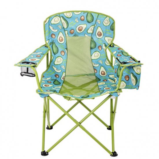 Ozark Trail Oversized Mesh Cooler Chair,Avocado,Guac O\'Clock