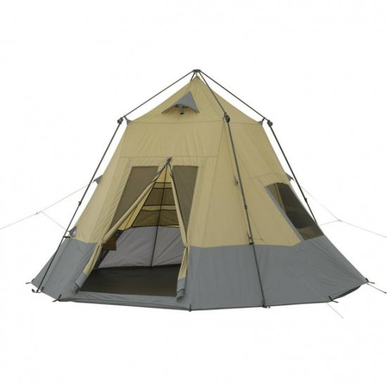 Ozark Trail 12\' x 12\' Instant Tepee Tent,Sleeps 7