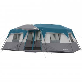 Ozark Trail 20' x 10' Instant Cabin Tent in Gray and Teal,Sleeps 12