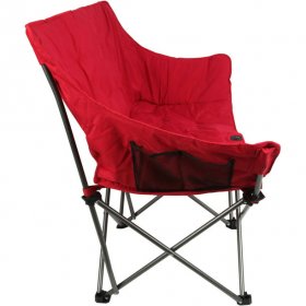 Ozark Trail Camping Love Seat Chair,Red,Adult use