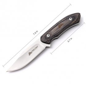Ozark Trail 8" Fixed Knife Set,Stainless Steel