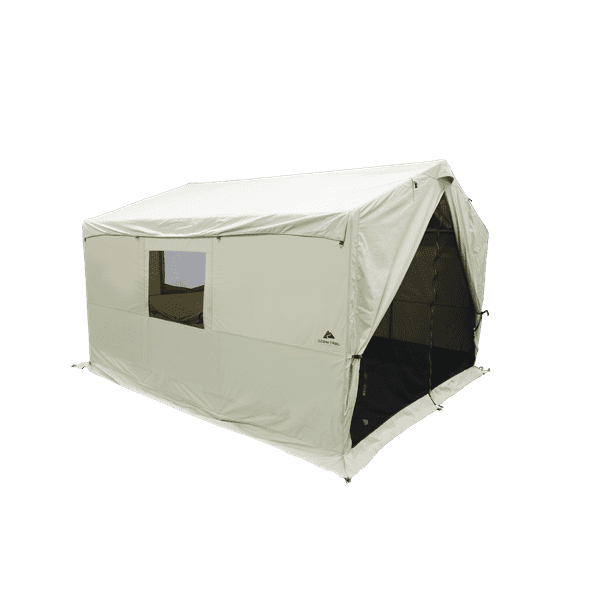 Ozark Trail 6-Person North Fork 12\' x 10\'Outdoor Wall Tent,with Stove Jack