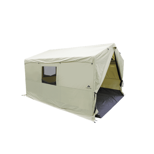 Ozark Trail 6-Person North Fork 12' x 10'Outdoor Wall Tent,with Stove Jack