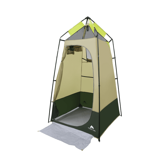 Ozark Trail Hazel Creek Lighted Shower Tent One Room,Green