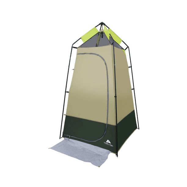 Ozark Trail Hazel Creek Lighted Shower Tent One Room,Green