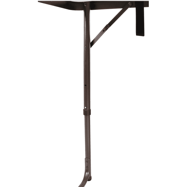 Ozark Trail Durable Steel and Aluminum Table and Stools,Open Dims 19.29" x 24.6",Brown